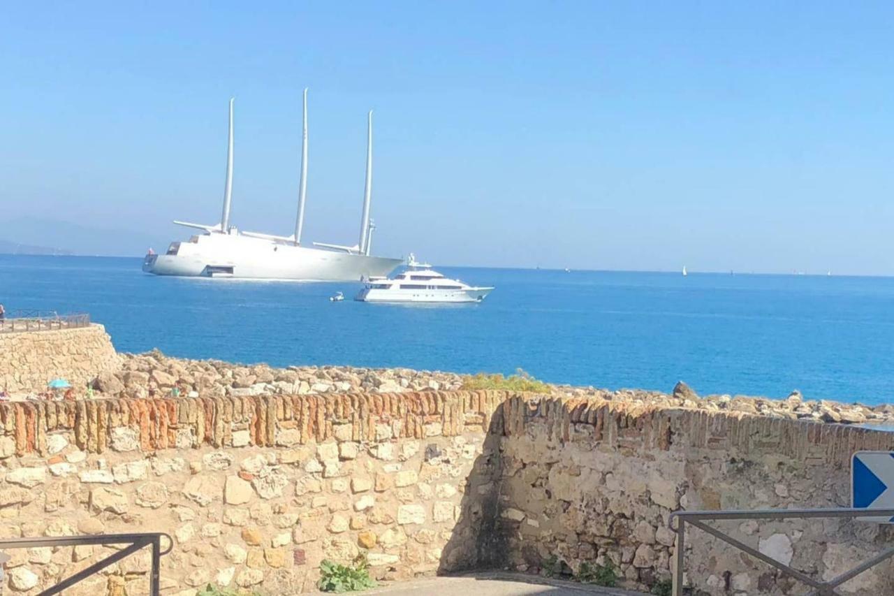Appartement 4 Personnes Vue Mer Remparts Antibes Luaran gambar